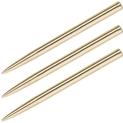 Image of Unicorn Replacement Steel Dart Points Standard Length 34.9 mm Gold 3 per Pack