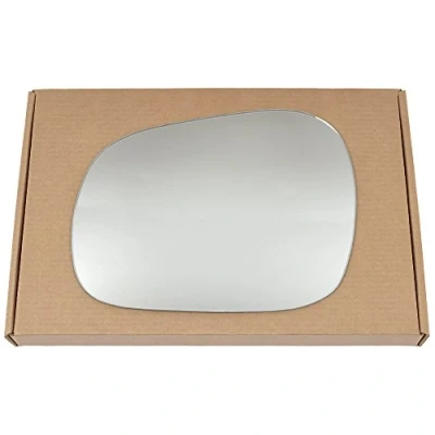 Image of Less4spares Wing Mirror Glass Left Compatible with Suzuki Grand Vitara 1998 2005 STICK ON Passenger Near Side Convex
