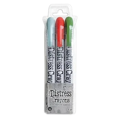Image of Ranger Tim Holtz Distress Crayon Kit 11, Various, Set of 3