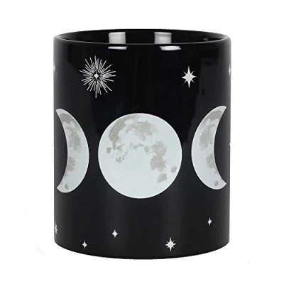 Image of Spirit of Equinox Triple Moon Mug,Black