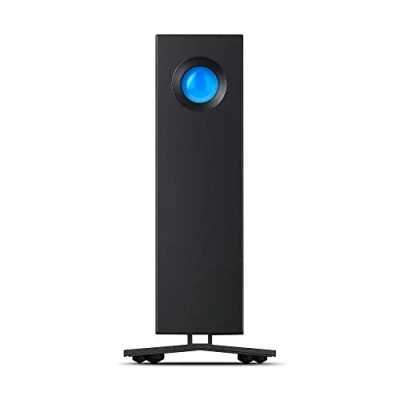 Image of LaCie d2 Professional, 18TB, External Hard Drive Desktop, Thunderbolt 3 USB C, 7200 RPM Enterprise Class Drives, for Mac and PC 1 Month Adobe CC, 5 year Rescue Services (STHA18000800)