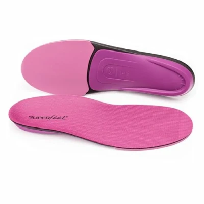 Image of Superfeet Women&#039;s Comfort High Arch Support and Forefoot Cushion, Orthotic Shoe Inserts for Anti fatigue, Womens, E (UK 8 9.5)