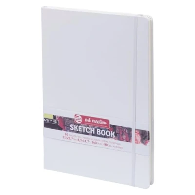 Image of Talens Art Creation Sketchbook 80 Sheets, 21 cm x 29.7 cm, White