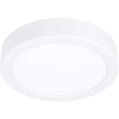 Image of EGLO Fueva 5 LED Ceiling Light, Diameter 16 cm, 1 Bulb Surface Mounted Light Made of Steel and a Plastic Area, in White, Neutral White