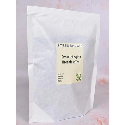 Image of Steenbergs English Breakfast tea 250g Organic loose leaf