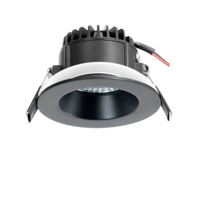 Image of Arcchio LED downlight Aryx, black, 3,000K