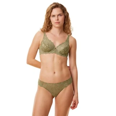 Image of Triumph Women&#039;s Amourette W Bra, Martini Olive, 34C