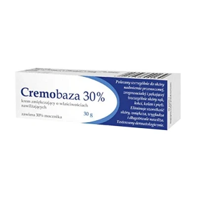 Image of CREMOBAZA 30% (Cremobase) Softening and Moisturising Cream with Urea 30 g