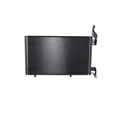 Image of 1819015, 1858353, C1BH19710BA, C1BH19710BB Condenser NRF 350588 without dryer, with seal ring 18,5mm Aluminium 640mm FORD: FIESTA 6