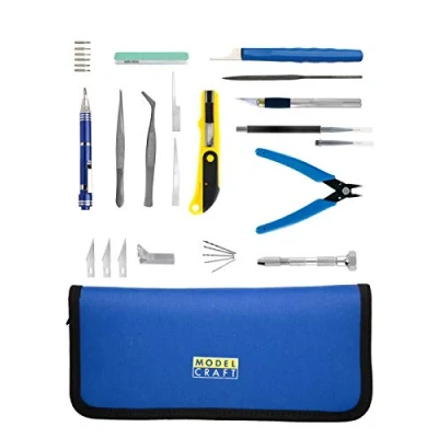 Image of Modelcraft PTK1022 Essential Modelling Kit, Blue, 1