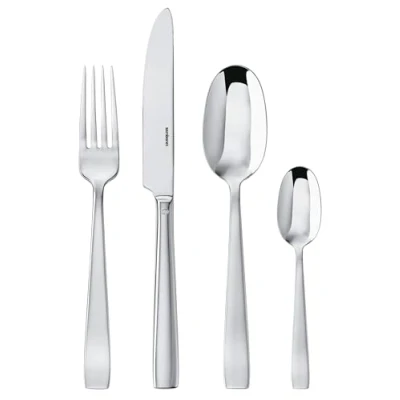 Image of Sambonet Cutlery Set Flat Stainless Steel 24 Piece