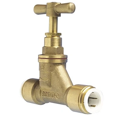 Image of JG Speedfit 15BSC Stop Valve, Brass, 15 mm
