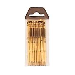 Image of Fellowes Ballpoint Desk Pen and Chain Refill (12 Pack) 0911501