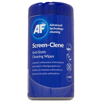 Image of AF SCR100T SCREEN CLENE TUB 100 WIPES FOR MONITOR SCREENS &amp; FILTERS AND FILTER (100/TUB)