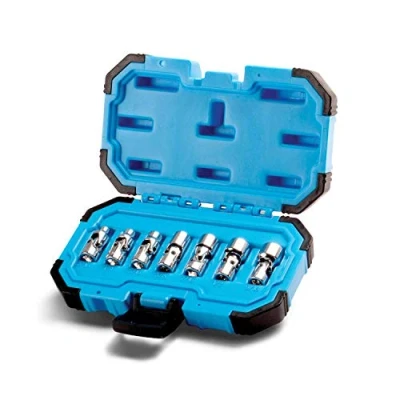 Image of Capri Tools 1/4 in. Drive Universal Socket Set, 3/16 9/16 SAE, 7 Piece