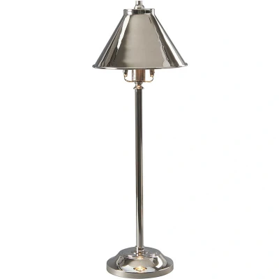Image of Provence 1 Light Table Lamp Polished Nickel, E14