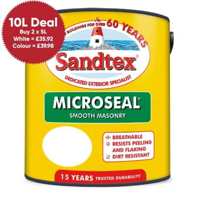 Image of Sandtex 5L Slate Grey Masonry Paint
