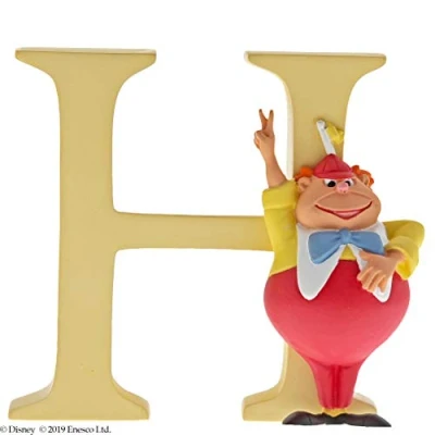Image of Disney H Tweedle Dee Ornamental Letter