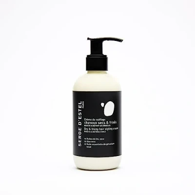 Image of SERGE D&#039;ESTEL Paris Styling Cream Dry and Frizzy Hair 200 ml Leave in Care that Nourishes Disciplines Curls Gives Shine Softness Defining 100% Vegan Made