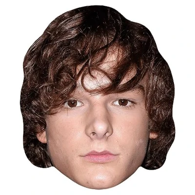 Image of Mason Thames (Brown Hair) Celebrity Mask, Flat Card Face, Fancy Dress Mask