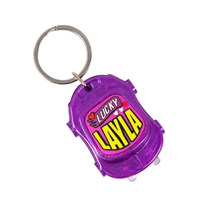 Image of History &amp; Heraldry Personalised Keyring Twin Turbo Torch (Layla)