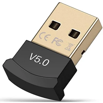 Image of Combrite Bluetooth 5.0 USB Dongle Adapter, Transmitter Receiver Supports Windows 10, 8, 7, Vista XP 32/64 Bit Laptop and Desktop PC