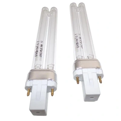 Image of UVBrite® 2 x 9W PLS UV C Bulb Lamp for Pond Filter UVC Clarifier [Quartz not Glass 9000 Hours Average Rated Life]