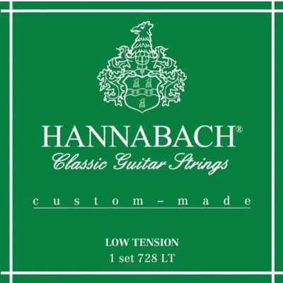 Image of Hannabach Classical Guitar Strings Series 728 Low Tension Custom Made Set 728LT