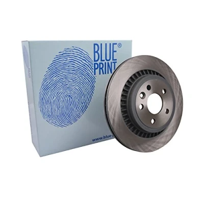 Image of 31277357, 31410569, 31471033 Brake disc BLUE PRINT ADF124303 Rear Axle 302mm 22mm 5 Hole 108mm internally vented Coated VOLVO: XC60 I