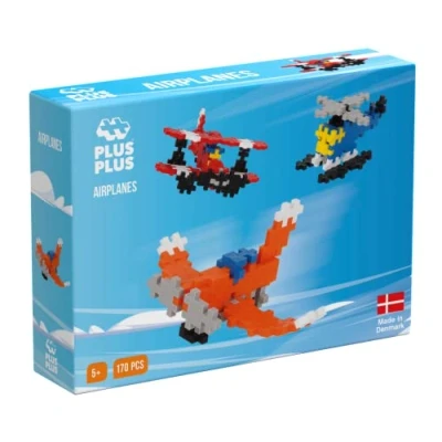 Image of Plus Airplanes and Helicopters Building Set