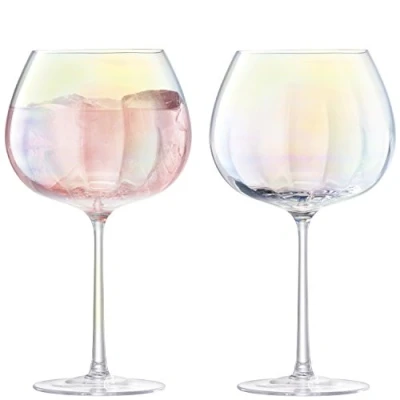Image of LSA International Balloon Goblet 650ml Mother of Pearl x 2, 2 Count (Pack 1)