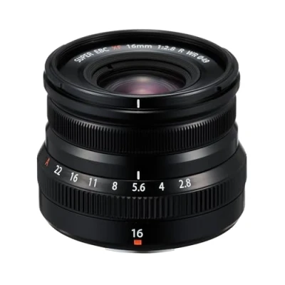 Image of Fujifilm XF16 mm F2.8 R Weather Resistant Lens, Black