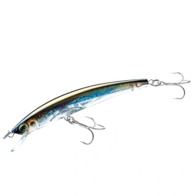 Image of Yo Zuri Crystal 3D Minnow Floating Lure, Silver Bronze, 4 3/8 Inch