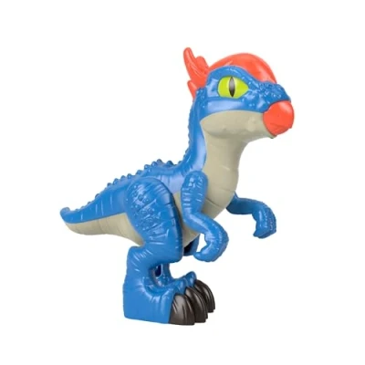 Image of Fisher Price Imaginext Jurassic World Dinosaur Toy Stygimoloch XL Poseable 10 Inch Figure for Preschool Pretend Play Ages 3+ Years, HRK71