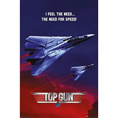 Image of Top Gun 2 The Need for Speed Unisex Poster Multicoloured Paper 61 x 91.5 cm Fan Merch Film,24 36 inches