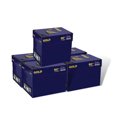 Image of indigo A4 Paper 80gsm 1 Box 5 Reams (2500 Sheets) Professional Office Business Premium White High Whiteness 13kg a Gold Standard (Pack of 5)
