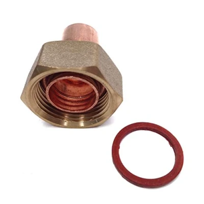 Image of End Feed Straight Tap Connector 15mm x 3/4&quot; BSP