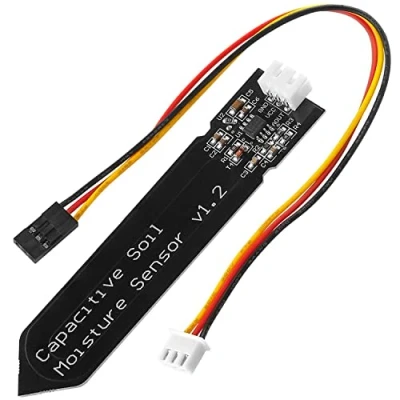 Image of AZDelivery Soil Moisture Sensor Hygrometer Module V1.2 capacitive compatible with Arduino including E Book!