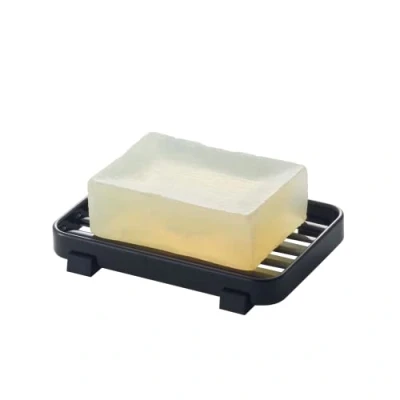 Image of Yamazaki Soap Tray, Alloy Steel, Black, One Size