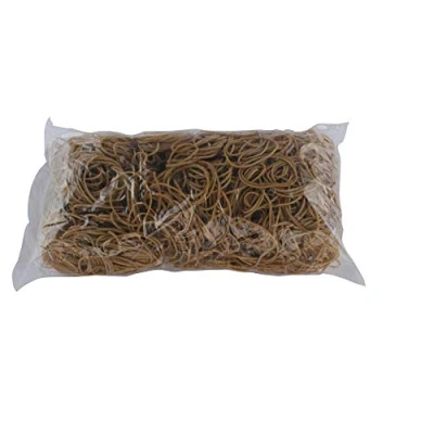 Image of White Box 454G Size 16 Rubber Bands, brownbeigegrey