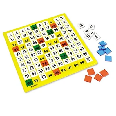 Image of Learning Resources Hundred Number Board