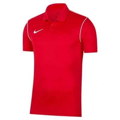Image of NIKE Men&#039;s Park 20 Polo Shirt, University Red/White/White, XL UK