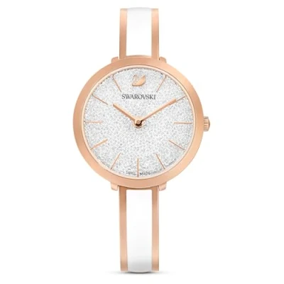 Image of Swarovski Crystalline Watch Rose goldcoloured, Women&#039;s, Size: One Size, gold coloured
