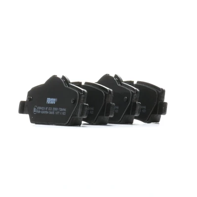 Image of 4106000Q0K, 41060AX601, 41060AX625, 55810T62J00, D1060AX60A Brake pad set FEBI BILSTEIN 16523 RENAULT: Modus / Grand Modus, Captur, CLIO 3