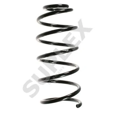 Image of 1J0411105BH, 6N0411105B Coil spring SUPLEX 39150 Front Axle with constant wire diameter violet (2x), yellow (2x) VOLKSWAGEN: Bora Saloon