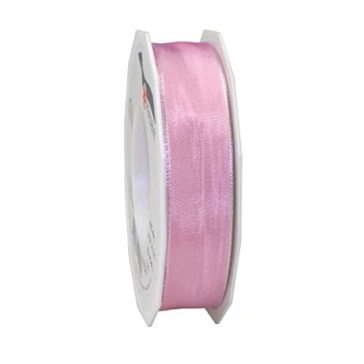 Image of Präsent Lyon Wired Taffeta Ribbon Orchid 25 mm Width, m Length
