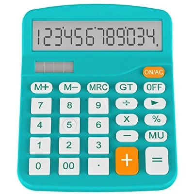 Image of Helect Calculator, Standard Function Calculator (Blue)