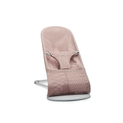 Image of BabyBjörn Bouncer Bliss, Mesh, Dusty pink