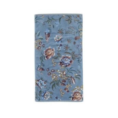 Image of Pip Studio Secret Garden Blue Hand Towel 55 x 100 cm