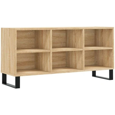 Image of TV Cabinet Sonoma Oak 103.5x30x50 cm Engineered Wood vidaXL